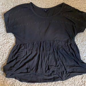 American Eagle peplum top